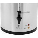 Royal Catering Zaparzacz do kawy herbaty su kranem 20 l 1650 W sidabrinė