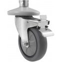 Royal Catering Catering trolley with 2 shelves, made of stainless steel, up to 150 kg