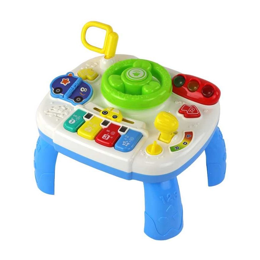 Lean Educational interactive table 2in1 board for small children Steering wheel – 4