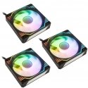 Kolink Umbra X 120mm ARGB High Performance PWM Fan Triple Pack - Black Kolink Umbra X 120mm ARGB High Performance PWM Fan Triple Pack - Black