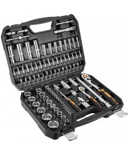 Neo Socket wrenches 1/4", 1/2", set 86, CrV