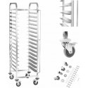 Maitinimo padavėjo vežimėlis 16 padėklų konteinerių 60 x 40 cm gabenimui Royal Catering RCTW-16TB.1 Maitinimo padavėjo vežimėlis 16 padėklų konteinerių 60 x 40 cm gabenimui Royal Catering RCTW-16TB.1