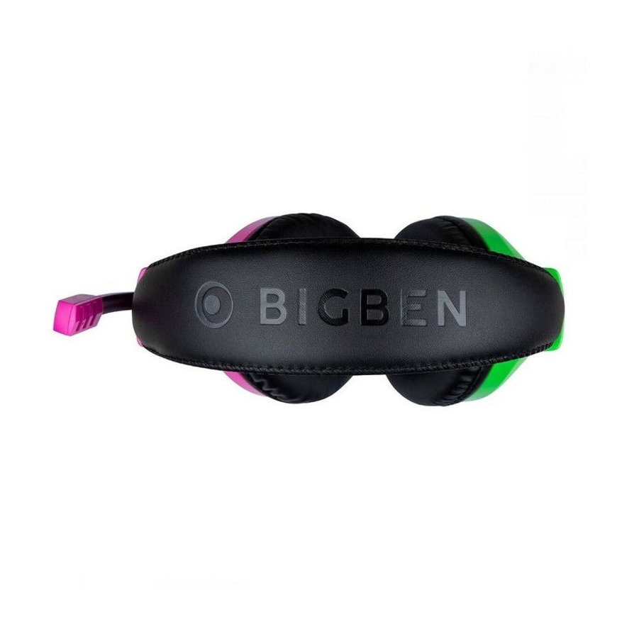Bigben Interactive Wired Stereo Gaming Headset V1 Гарнитура Проводная Оголовье Игровой Черный, Зелен – 4