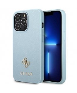 Guess GUHCP13LPS4MB iPhone 13 Pro | 13 6,1" niebieski|blue hardc