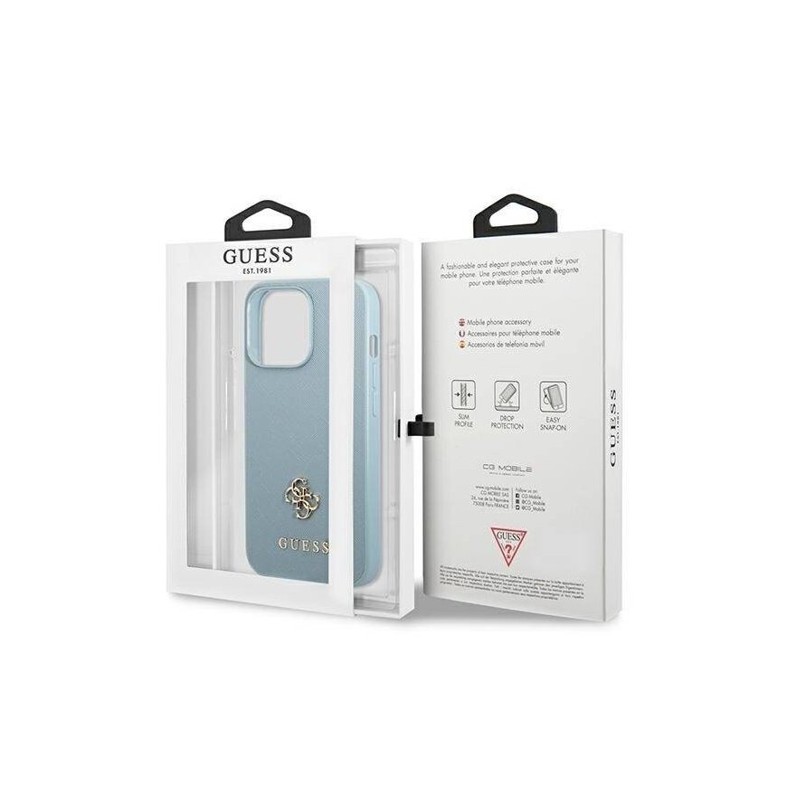Guess GUHCP13LPS4MB iPhone 13 Pro | 13 6,1" niebieski|blue hardc – 2