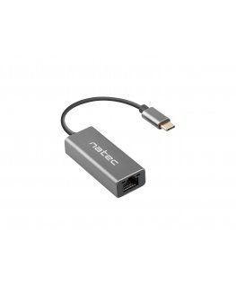 NATEC Cricket USB 3.2 Gen 1 (3.1 Gen 1) Type-C Harmaa