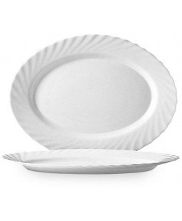 Arcoroc TRIANON oval plate 290x214x22mm 4 pcs. kit - Arcoroc D6891
