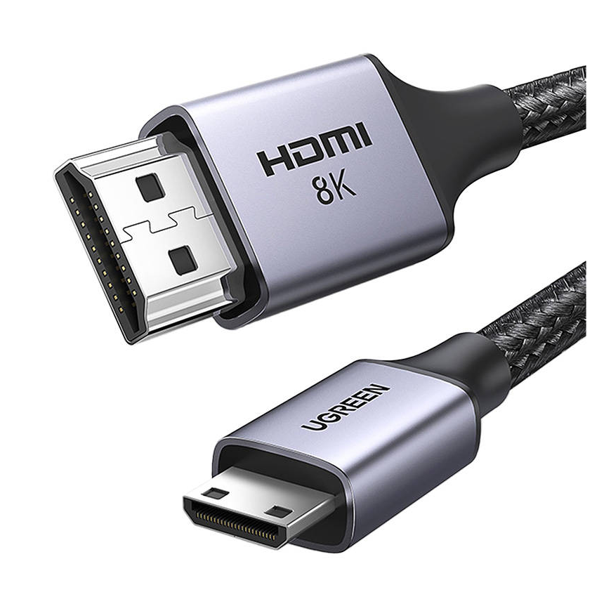 Mini HDMI - HDMI cable 8K UGREEN HD163 1m – 2