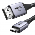 Mini HDMI – HDMI kabelis 8K UGREEN HD163 1m Mini HDMI – HDMI kabelis 8K UGREEN HD163 1m