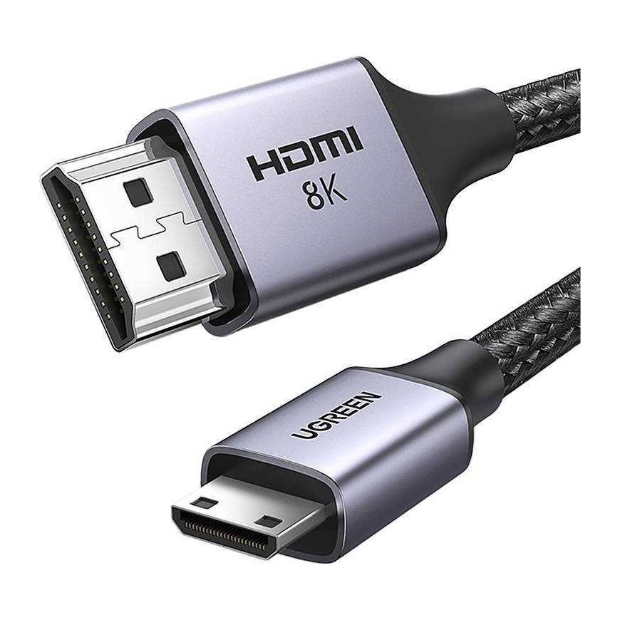 Mini HDMI - HDMI cable 8K UGREEN HD163 1m – 3