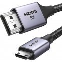 Mini HDMI – HDMI kabelis 8K UGREEN HD163 1m Mini HDMI – HDMI kabelis 8K UGREEN HD163 1m