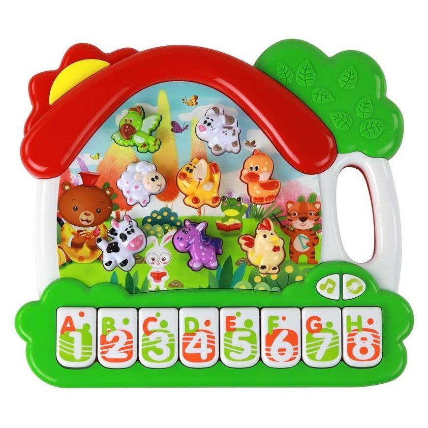 Lean Organ Piano Animals for Learning English – 2