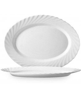 Arcoroc TRIANON oval plate 350x240x26mm 4 pcs. kit - Arcoroc D6877