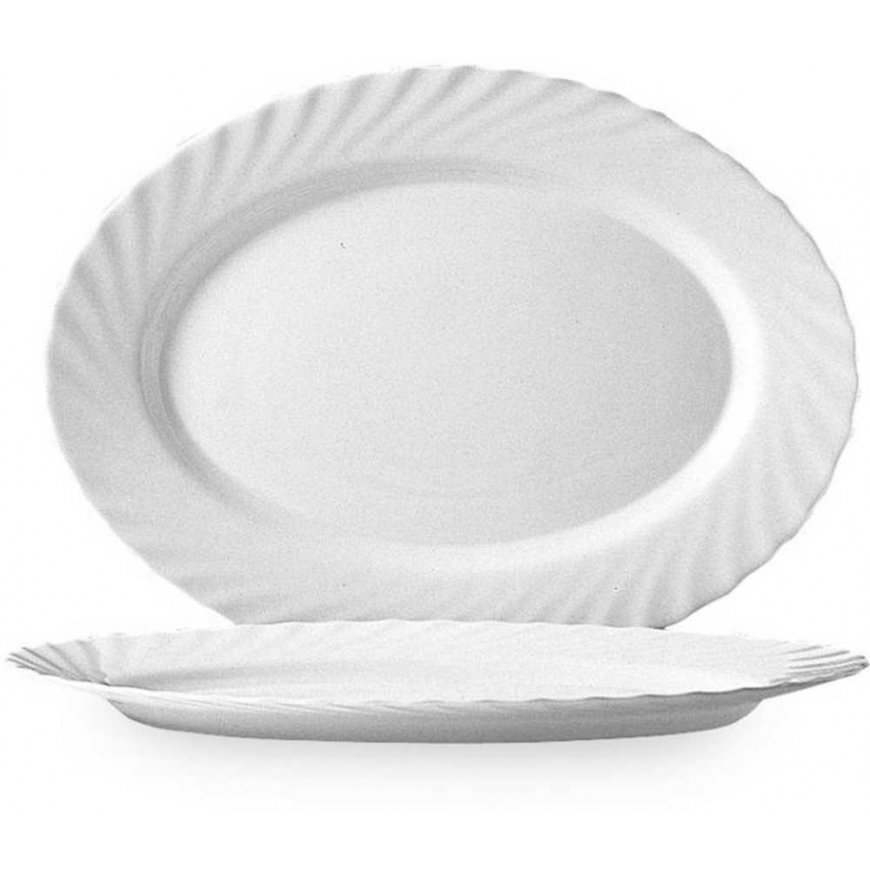 Arcoroc TRIANON oval plate 350x240x26mm 4