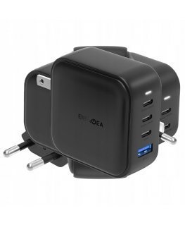 ENERGEA ład. siec. 1xUSB+3xUSB-C PD-PPS-QC 3.0 100W 3C1A czarny|