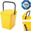 Sartori Ambiente Basket container for sorting garbage and waste - yellow Urba 21L Sartori Ambiente Basket container for sorting garbage and waste - yellow Urba 21L