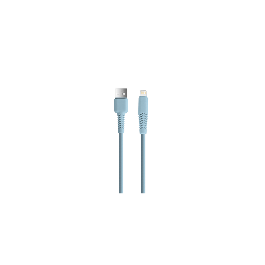 Setty cable USB - Lightning 1,5 m 2,1A KSA-L-1.523 blue