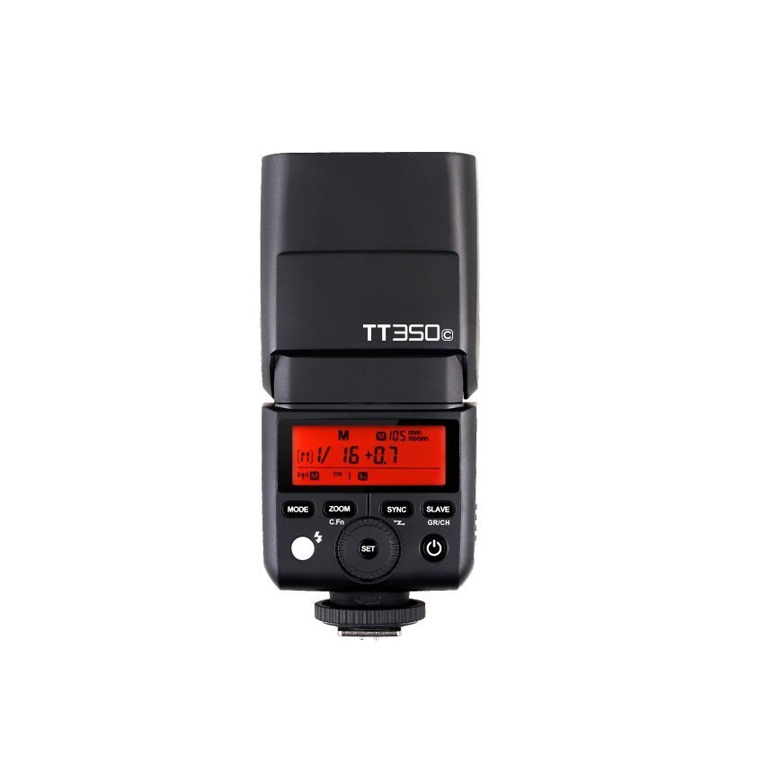 Godox TT350C Sekotājzibspuldze Melns