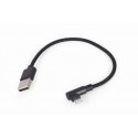 Gembird CC-USB2-AMLML-0.2M Lightning-kaapeli 0,2 m Musta Gembird CC-USB2-AMLML-0.2M Lightning-kaapeli 0,2 m Musta