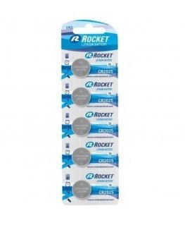 Rocket CR2025-5BB Blister Pack 5pcs.