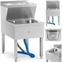 Royal Catering Mop valymo kriauklė su praustuvu 61 x 50 x 84,5 cm Royal Catering Mop valymo kriauklė su praustuvu 61 x 50 x 84,5 cm