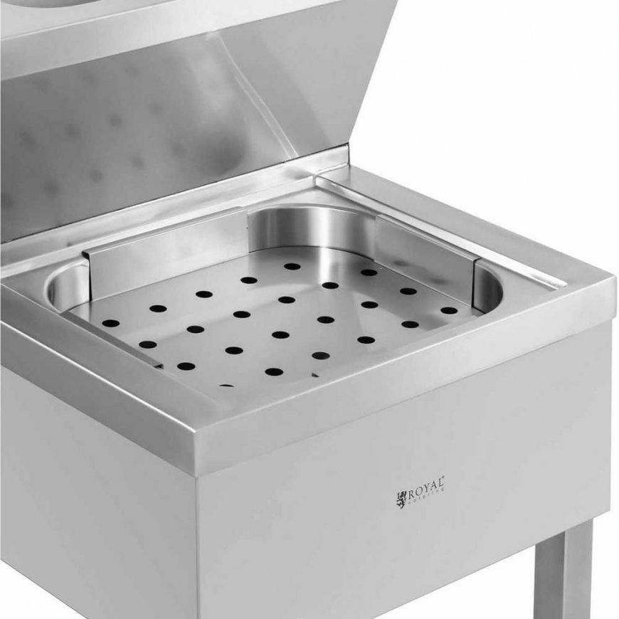 Royal Catering Mop cleaning sink with wash basin 61 x 50 x 84.5 cm – 3