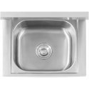 Royal Catering Mop cleaning sink with wash basin 61 x 50 x 84.5 cm
