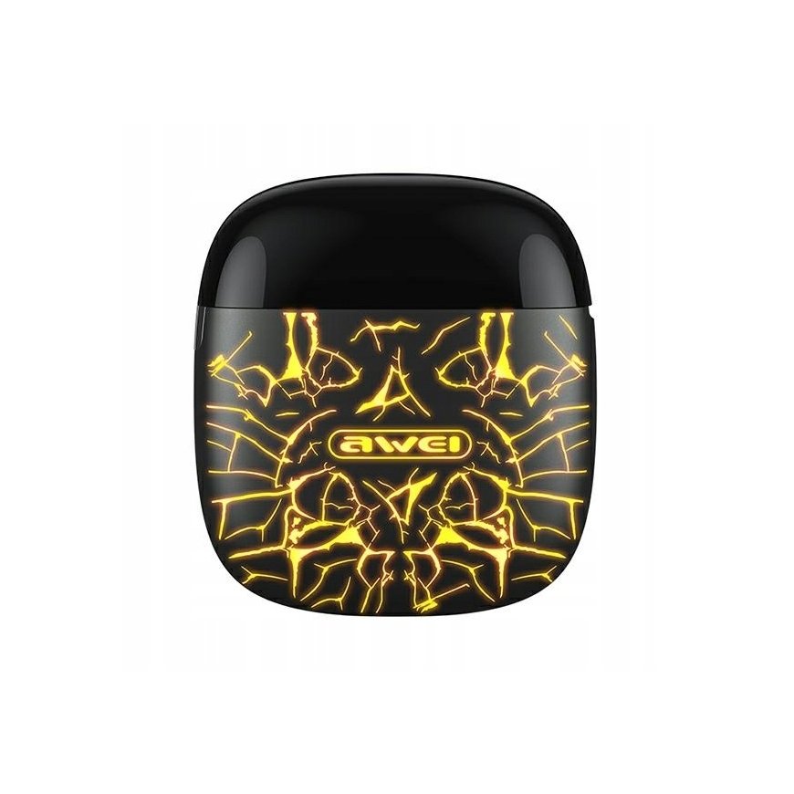 AWEI słuchawki Bluetooth 5.0 T28 Pro TWS + stacja dokująca czarn – 2