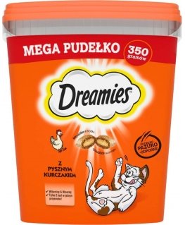 DREAMIES Maitsesegud kana ja juustuga - kassi maius - 2x350 g