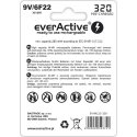 Everactive EVHRL22-320 buitinė baterija Įkraunama baterija 9V Nikelio-metalo hidridas (NiMH) Everactive EVHRL22-320 buitinė baterija Įkraunama baterija 9V Nikelio-metalo hidridas (NiMH)