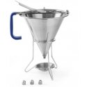Steel gun dispenser for sauces and creams - Hendi 551806 Steel gun dispenser for sauces and creams - Hendi 551806