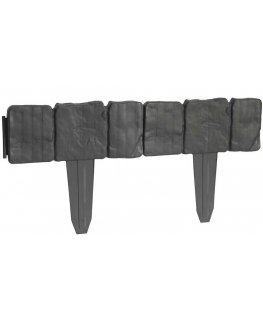Gsg24 Palisade vejos apvadu imitacinis akmuo STONE 2,5m - pilkas