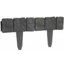 Gsg24 Palisade lawn edging imitation stone STONE 2.5m - gray Gsg24 Palisade lawn edging imitation stone STONE 2.5m - gray