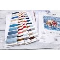 luca S Counted Cross Stitch Kit "Santa and Friends" 38x38cm SLETIL8082 luca S Counted Cross Stitch Kit "Santa and Friends" 38x38cm SLETIL8082