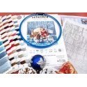 luca S Counted Cross Stitch Kit "Santa and Friends" 38x38cm SLETIL8082 luca S Counted Cross Stitch Kit "Santa and Friends" 38x38cm SLETIL8082