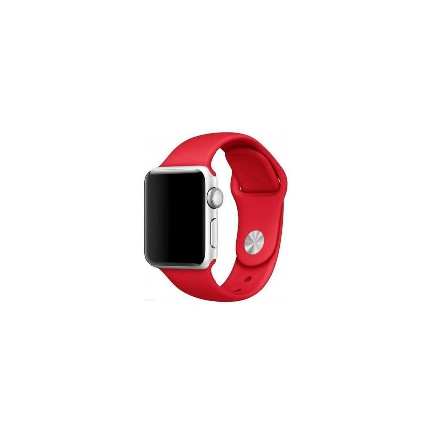 Mercury pasek Silicon Apple Watch 38|40| 41 mm czerwony|red – 2