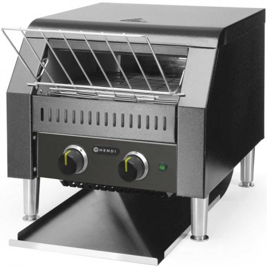 Hendi Dvigubas skrudintuvas dviem skrudintuvams 230V 2240W - juodas