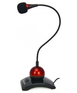 DESKTOP MICROPHONE WITH SWITH EH130G GREEN
