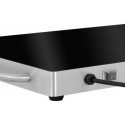 Royal Catering Food glass heating tray plate with adjustable power 60-105 C 240 W