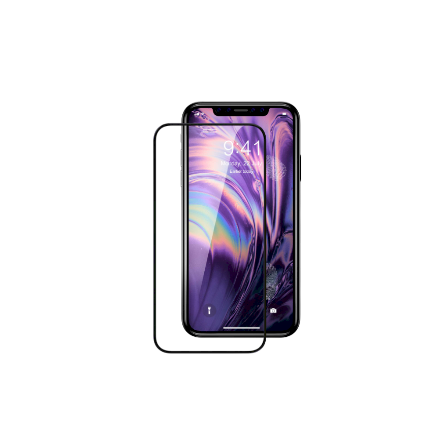 Fusion Full Glue 5D Tempered Glass Full Coveraged with Frame App