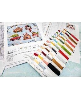 luca S Christmas toys set No. 4 / of 5 pieces, 16x16 cm SLETIL8055