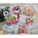 luca S Christmas toys set No. 4 / of 5 pieces, 16x16 cm SLETIL8055 luca S Christmas toys set No. 4 / of 5 pieces, 16x16 cm SLETIL8055