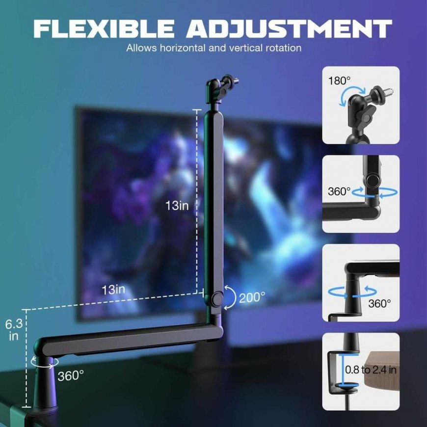 FIFINE BM88 microphone stand – 2