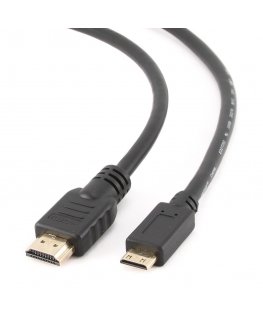 Gembird CC-HDMI4C-6 HDMI-kaabel 1,8 m HDMI tüüp A (Standard) HDMI Type C (Mini) Must