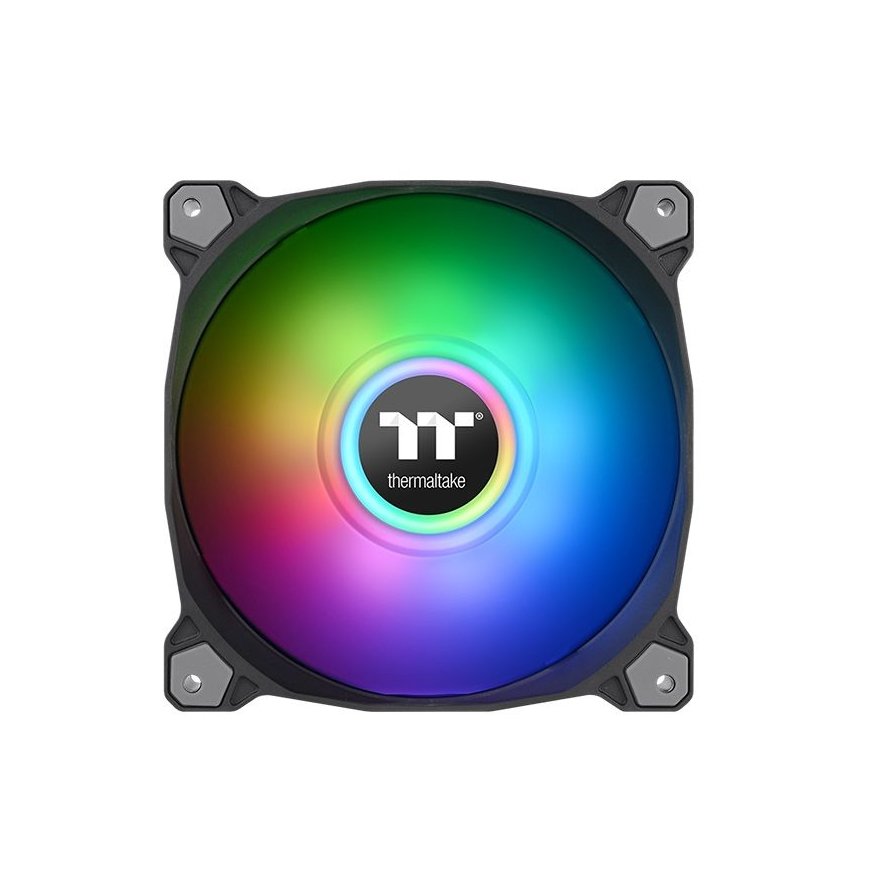 Thermaltake Pure Duo 12 Универсальная Вентилятор 12 cm Черный 2 шт – 2