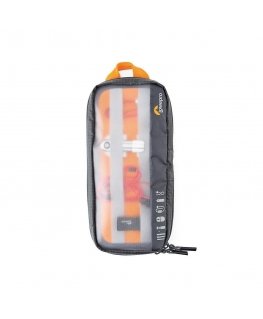 Lowepro Pouch Medium GearUp GL Kukkaro Nailon, Repeytymisen kestävä ripstop, Polyesteri Oranssi, Harmaa