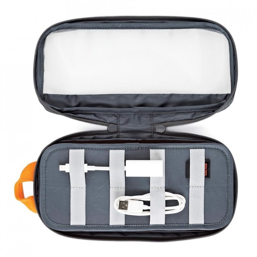 Lowepro Pouch Medium GearUp GL кошелек Нейлон, Рипстоп, Полиэстер Оранжевый, Серый – 4