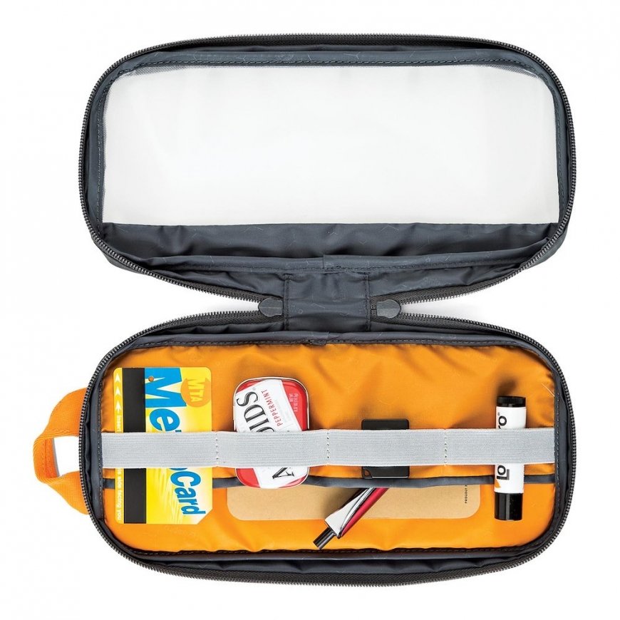 Lowepro Pouch Medium GearUp GL Piniginė Nailonas, Ripstopas, Poliesteris Oranžinė, Pilka – 5