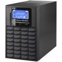 PowerWalker VFI 1000C LCD uninterruptible power supply (UPS) Double-conversion (Online) 1 kVA 800 W PowerWalker VFI 1000C LCD uninterruptible power supply (UPS) Double-conversion (Online) 1 kVA 800 W