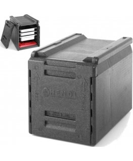 Hendi Heat insulating capacity food thermos for transporting food PP GN1/1 66L